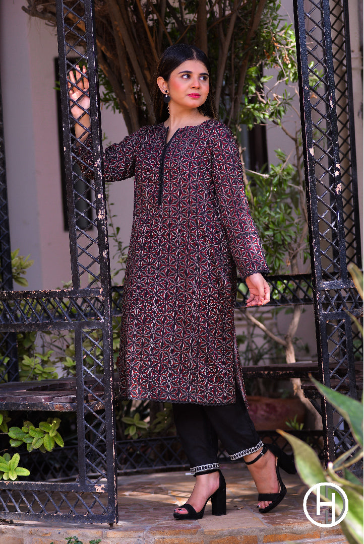 PRINTED LAWN 1PCS STITCHED (KHCL-16)